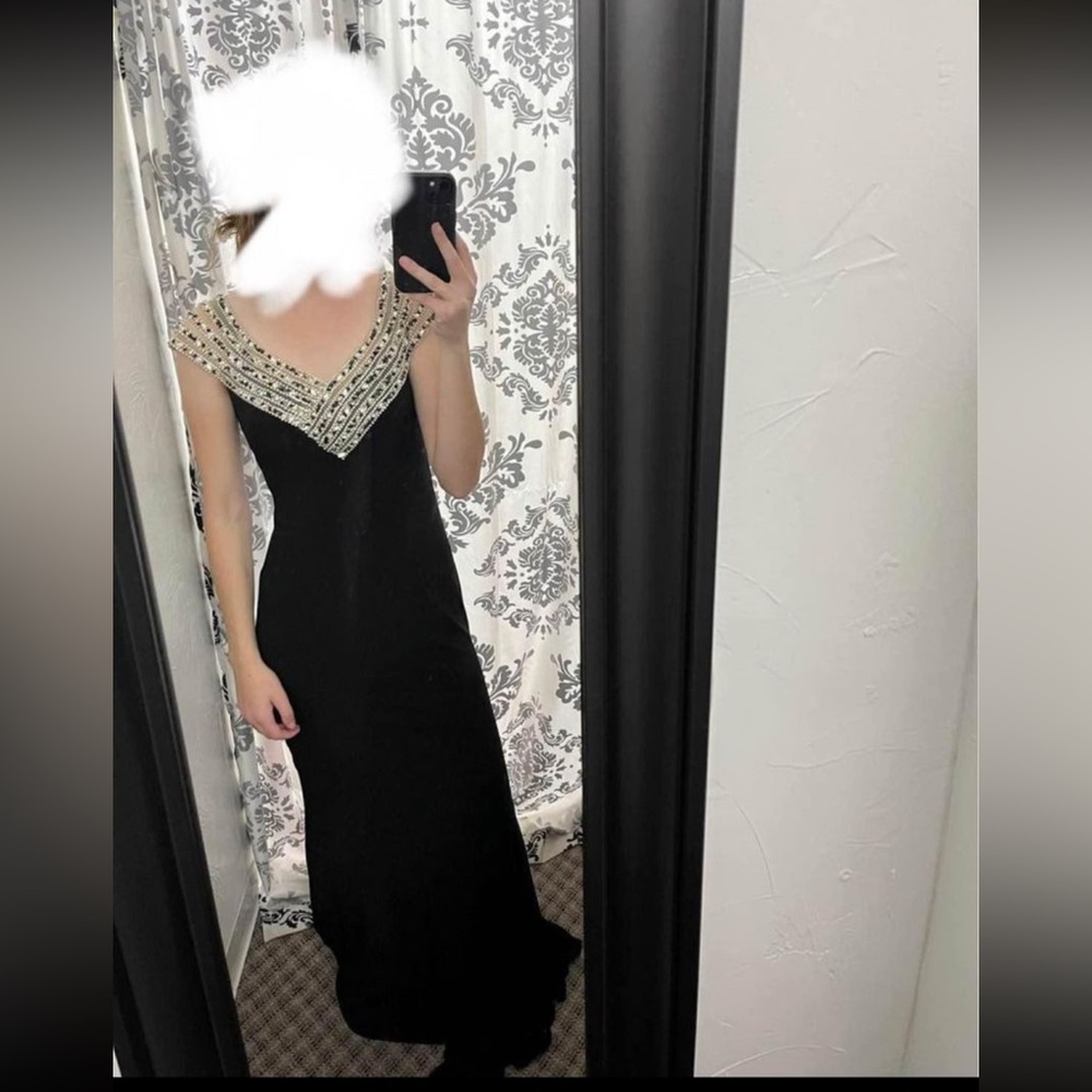 Black formal dress